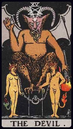 XV - Der Teufel Tarot Tageskarte