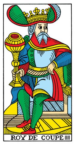 König der Kelche Tarot Tageskarte