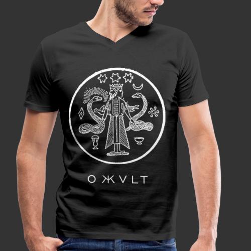 gothic-okkult-tarot-schlangen-geschenk-maenner-bio-t-shirt-m